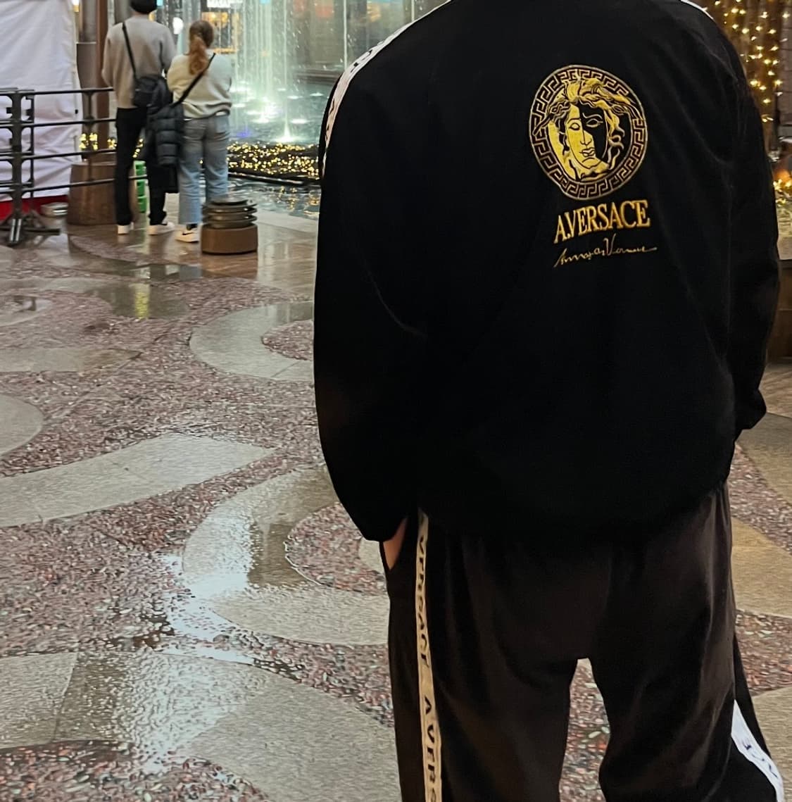베르사체 벨벳 자켓 상품이미지3