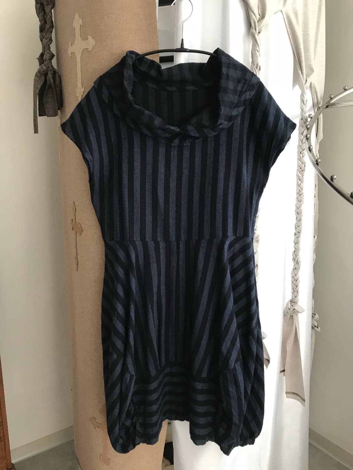 vintage stripe ballon one-piece 상품이미지8