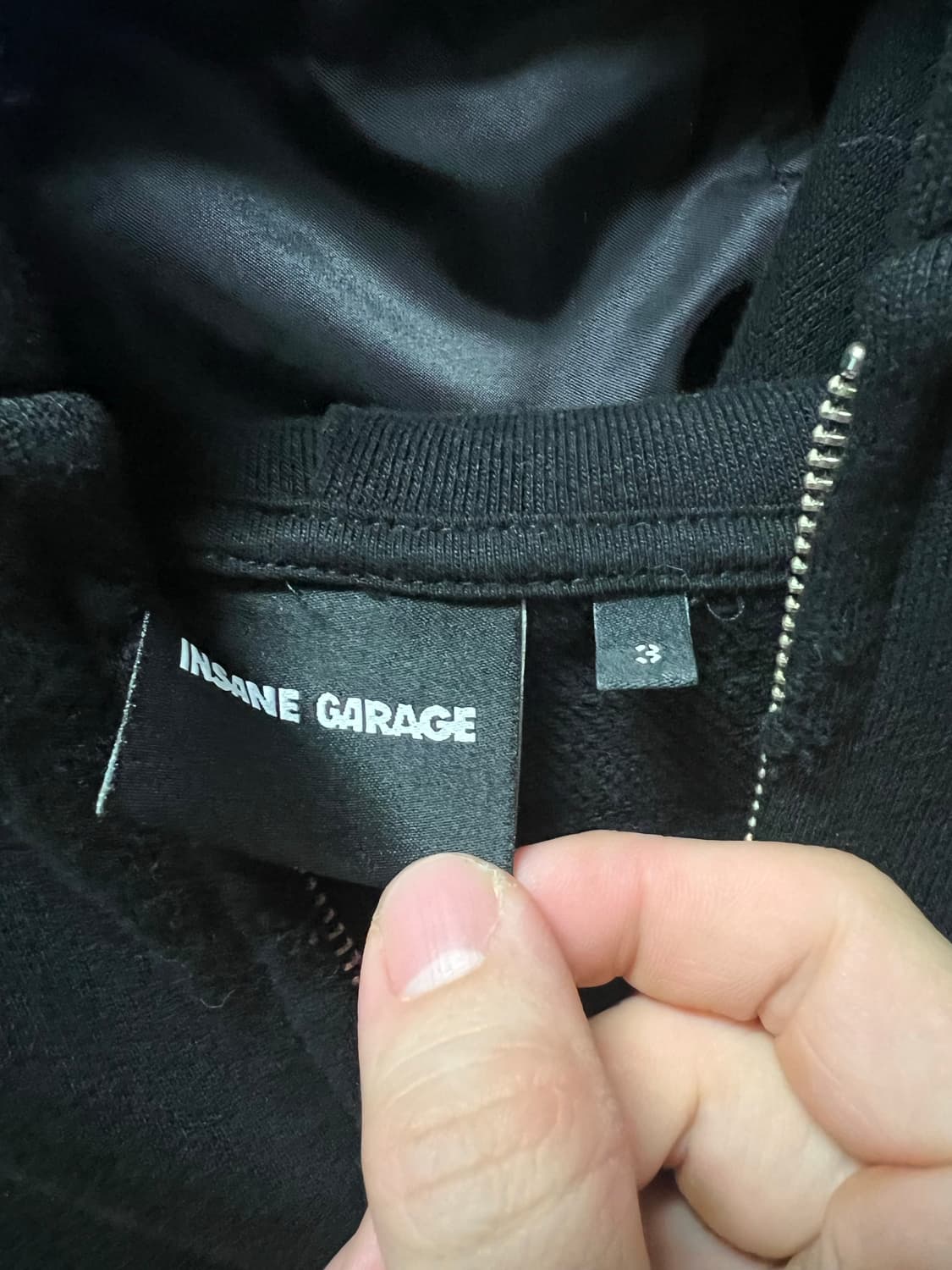 인세인개러지 팬서 스크래치 후드 상품이미지3