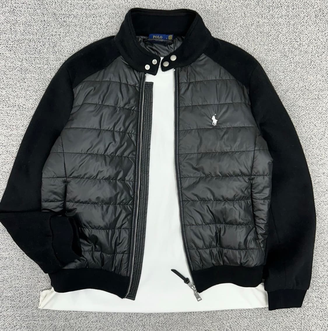 폴로 블랙 커브 울 자켓 상품이미지1