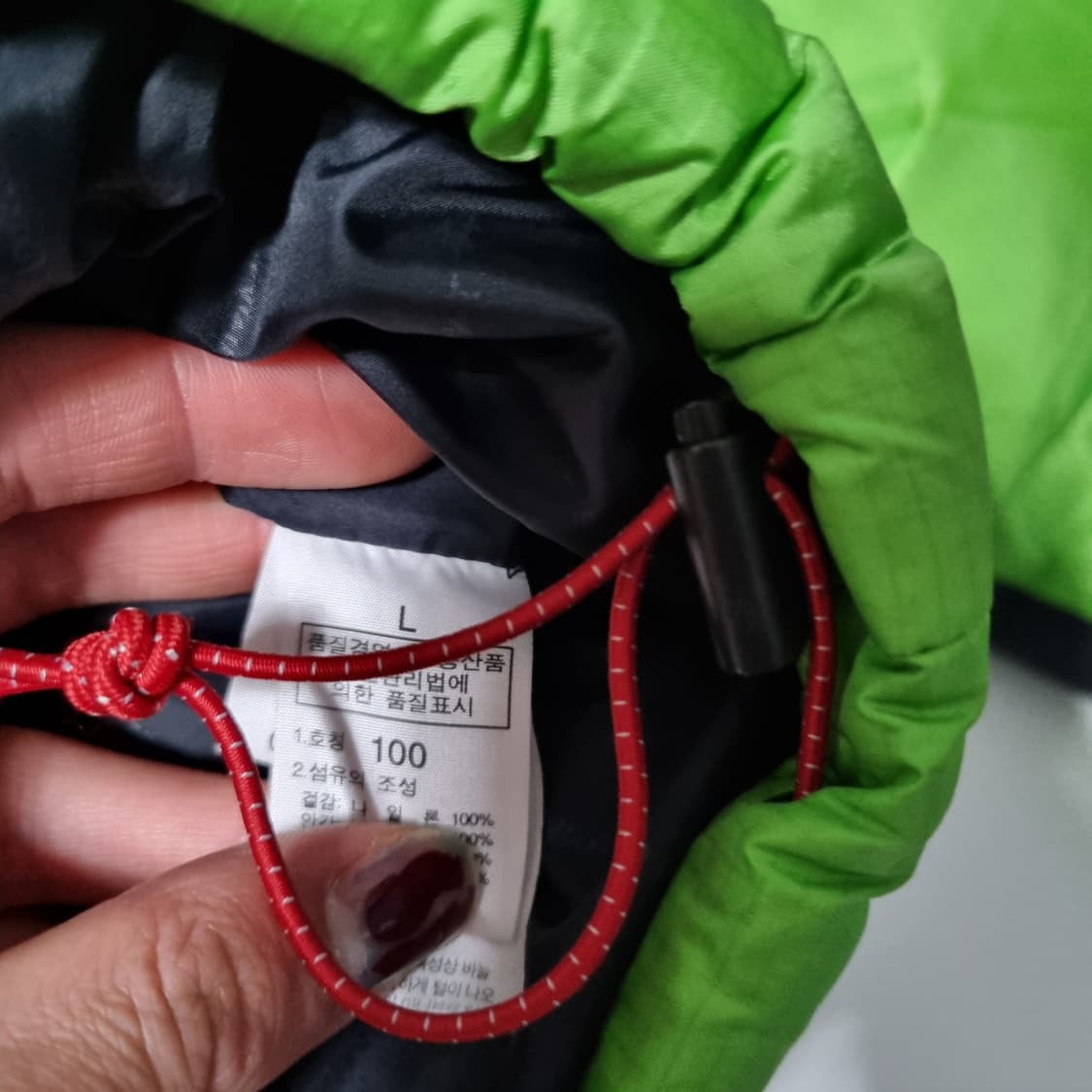 노스페이스 700 고프코어 발토로 패딩 그린  상품이미지6