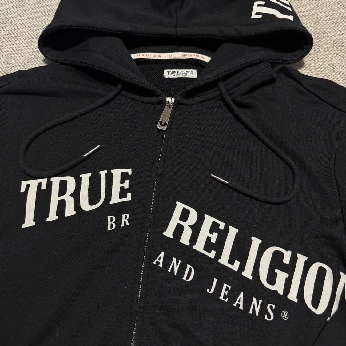 트루릴리젼 멀티로고 후드집업 상품이미지2