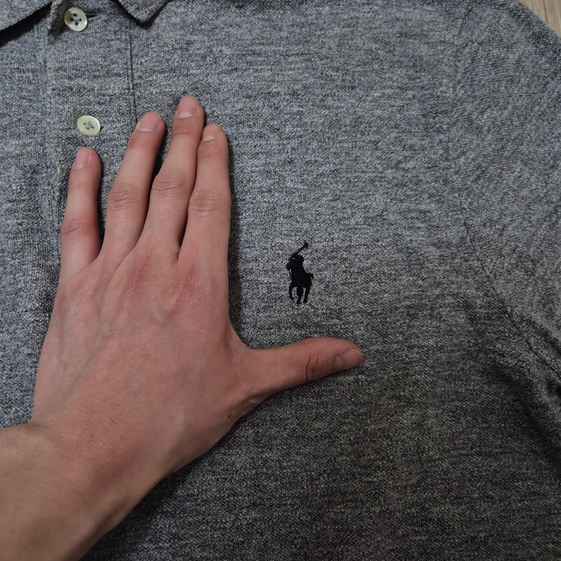 폴로 랄프로렌 스몰포니 커스텀 슬림핏 반팔 카라티 M(95) 상품이미지4