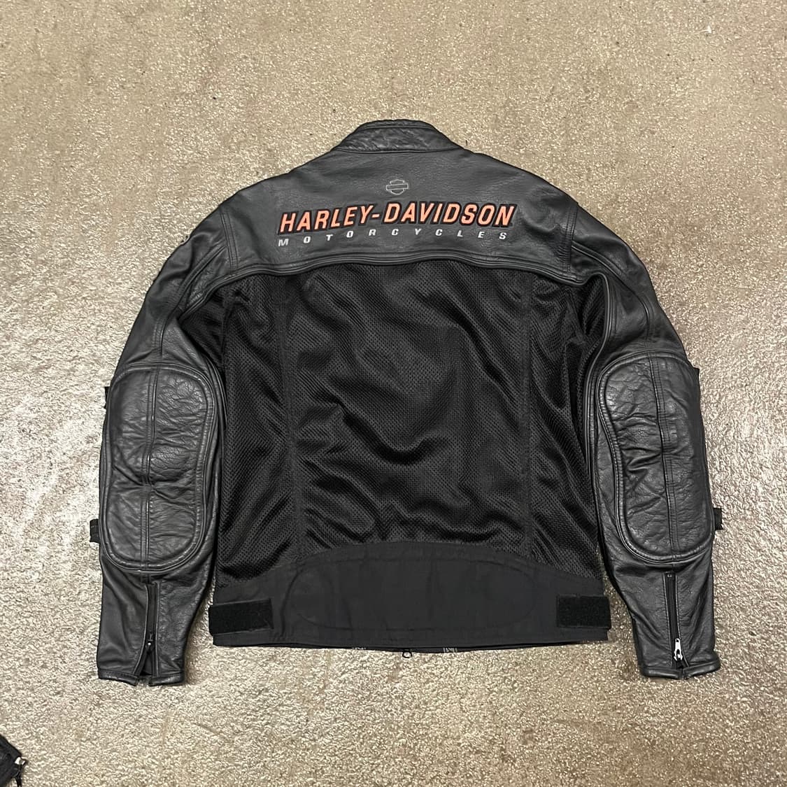 할리데이비슨 2in1 가죽 라이더 자켓 (100-105) 상품이미지7