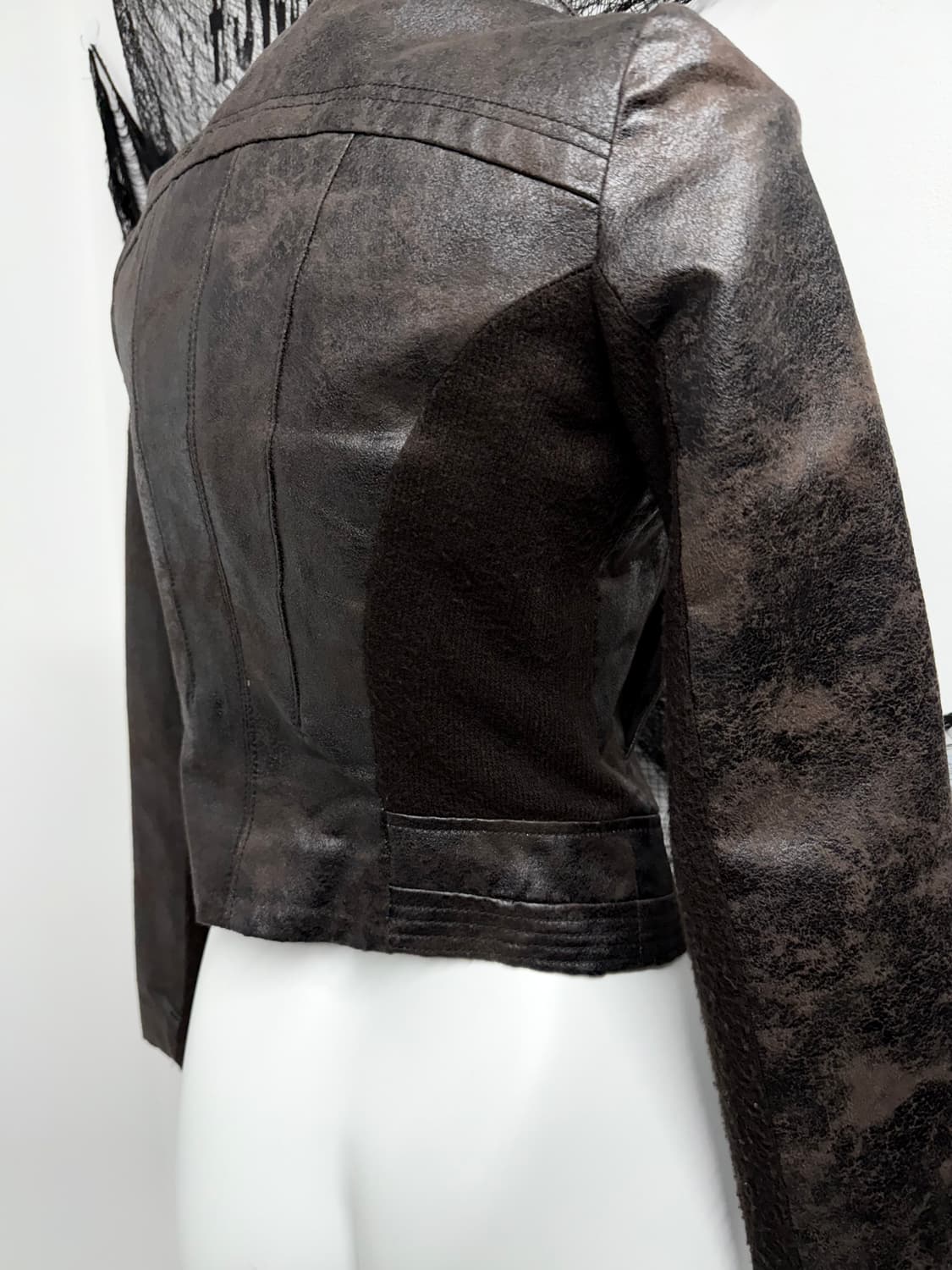 00s grunge pattern jacket 상품이미지4