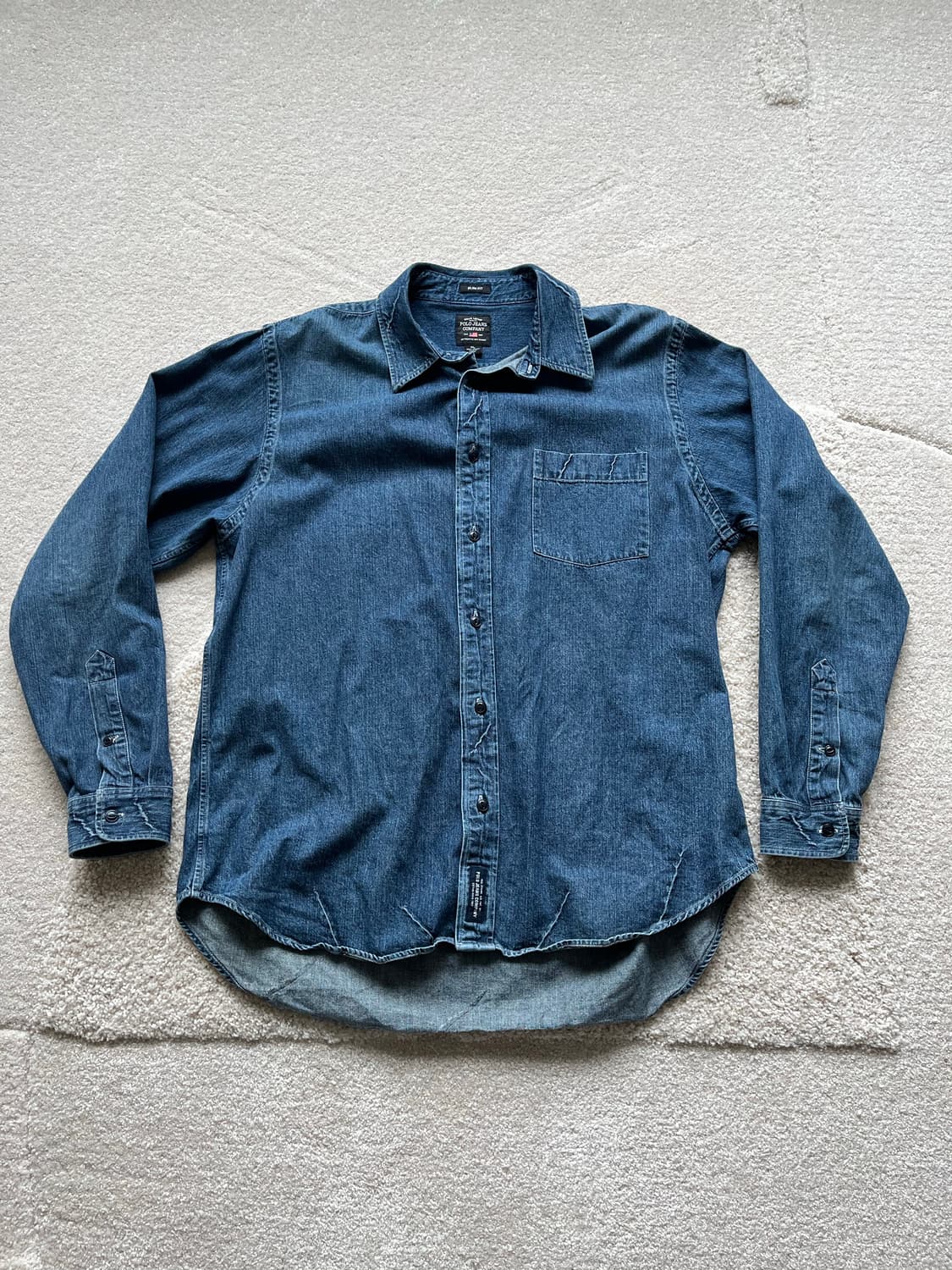 폴로 진스 컴퍼니 데님 셔츠 (105) 상품이미지2