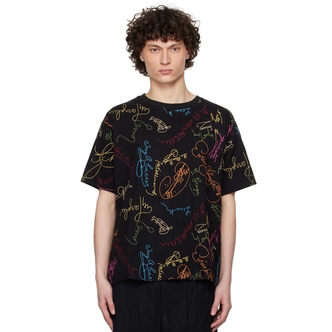 [M,L]보디 BODE Signature Scrawl 레터링 티셔츠 상품이미지1