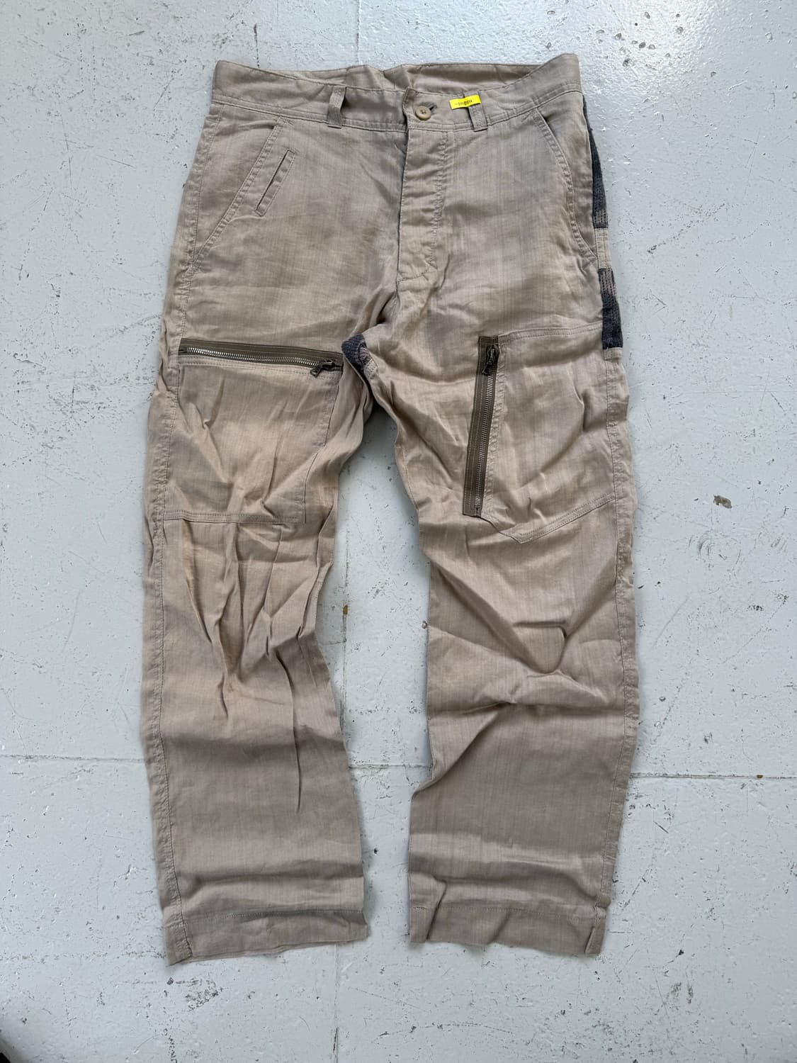 Y's 니트 패치 큐프라 팬츠 상품이미지2