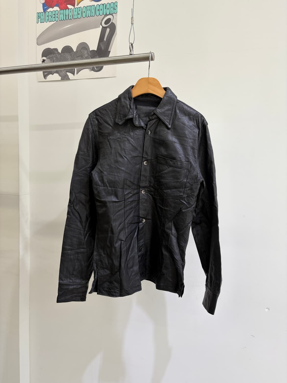 ALA 레더셔츠 상품이미지1