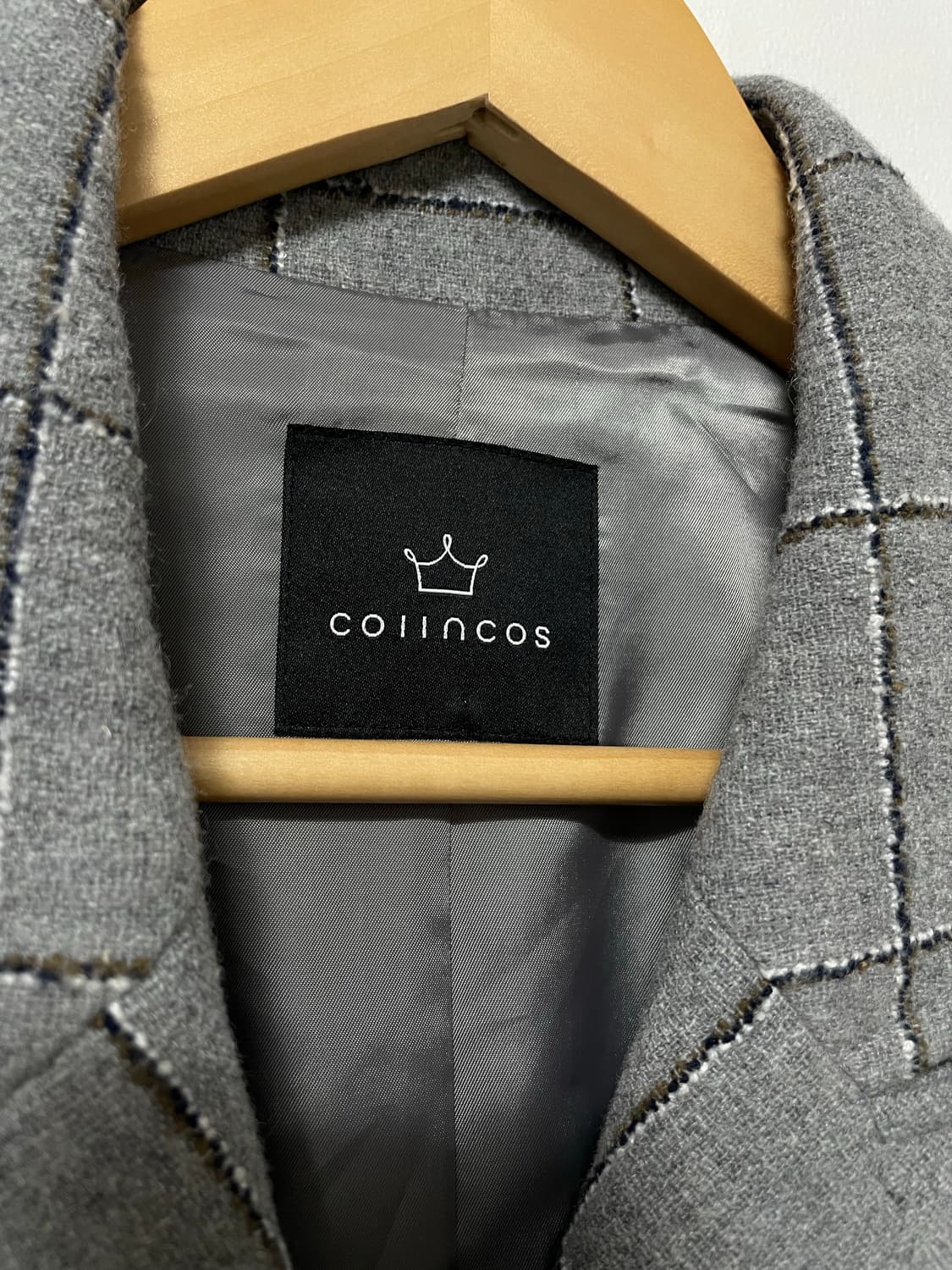 (66-77) COIINCOS 코인코즈 더블버튼 롱코트