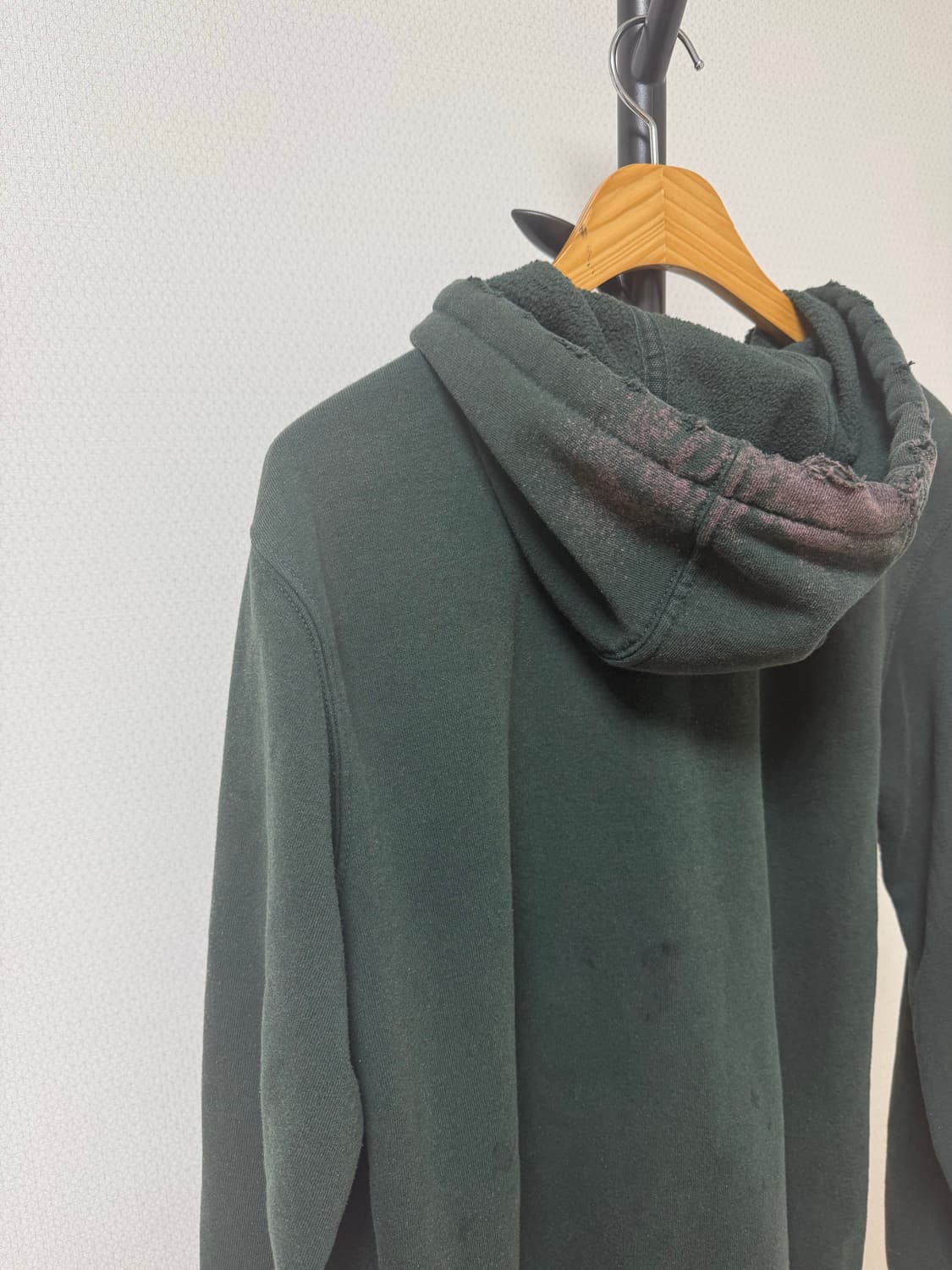 빈티지 칼하트 카키 후드(기모) 상품이미지7