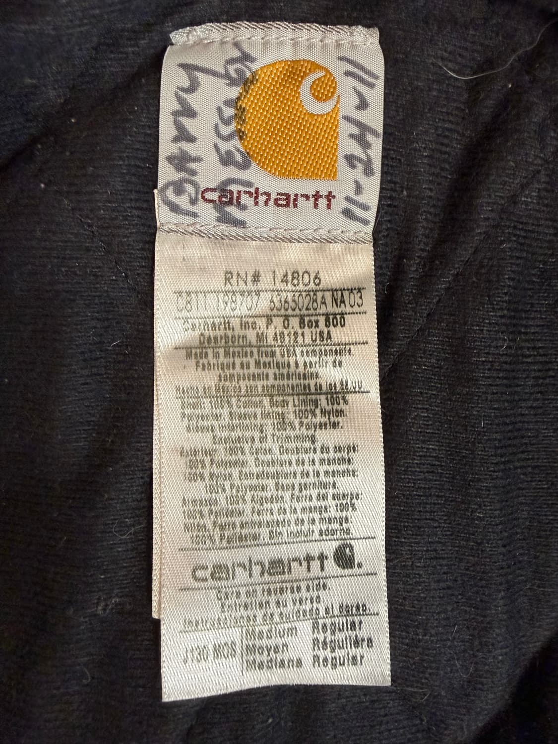 [M]칼하트 액티브자켓 J130 MOS 상품이미지4