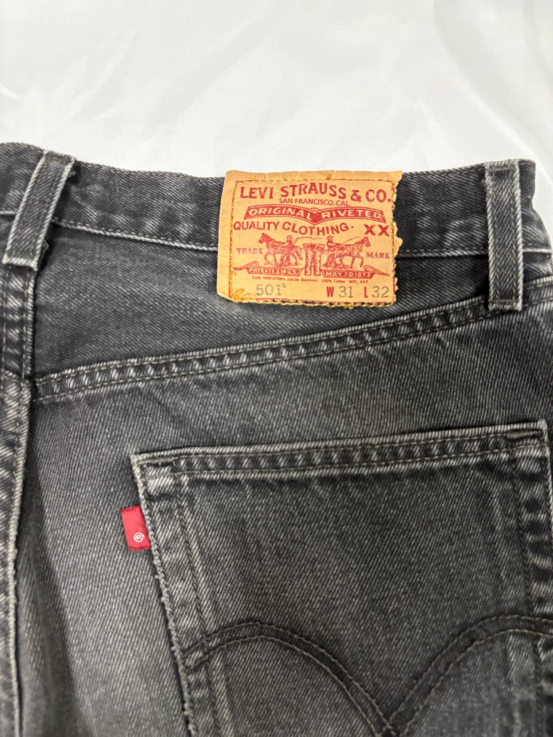 (31x32) 00s 리바이스 501 made in dominican 상품이미지8
