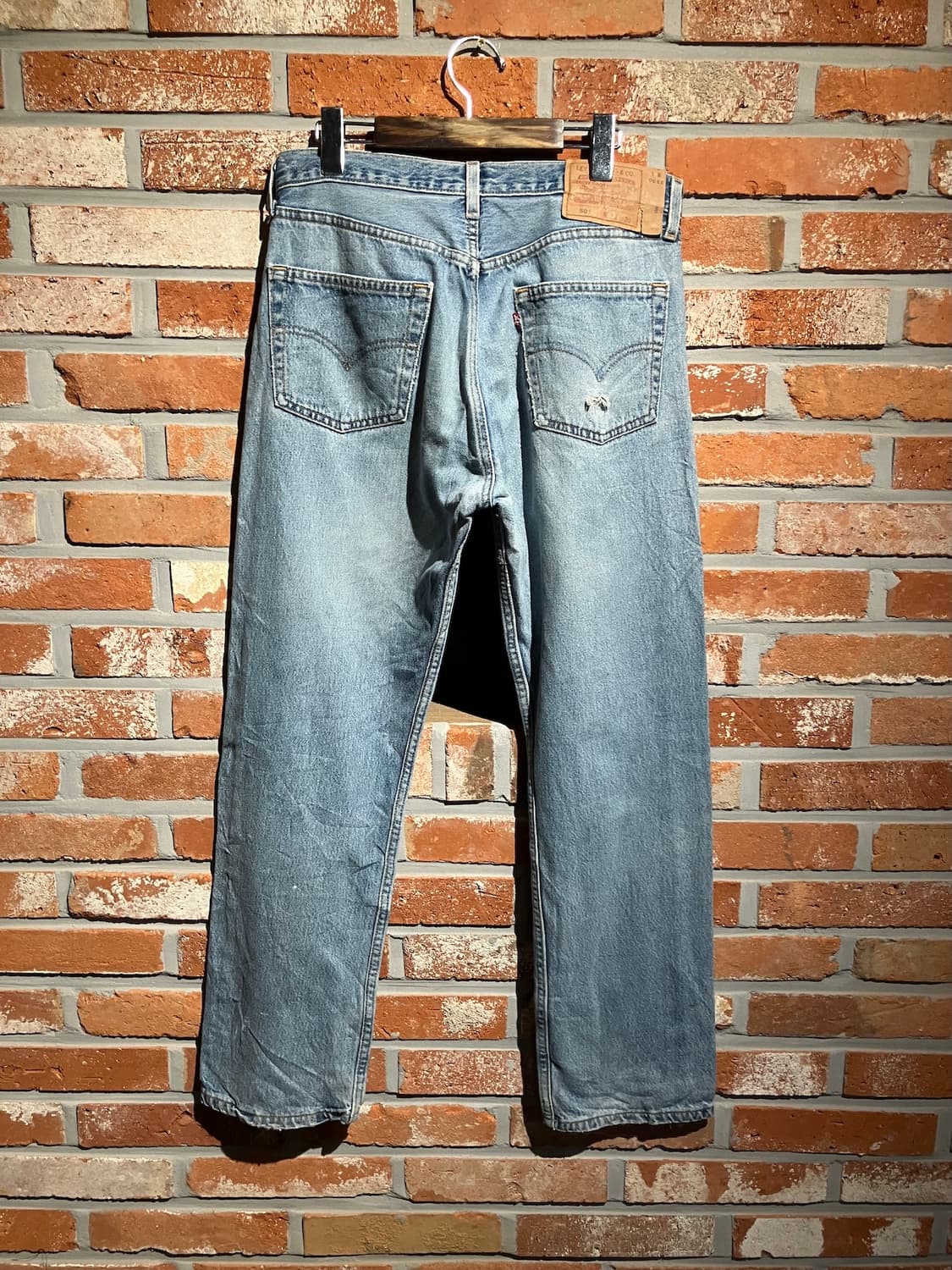 00s USA 빈티지 리바이스 501 데님 팬츠 상품이미지5