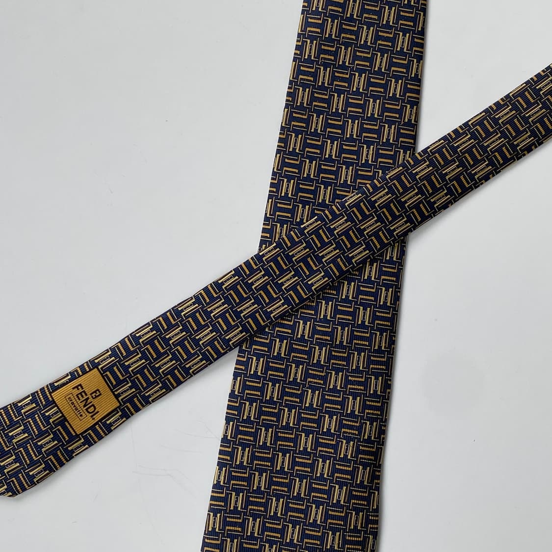 펜디 FF 모노그램 FENDI 명품 정품넥타이 상품이미지6