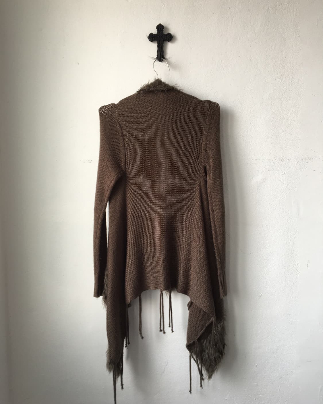 Feather point open knit caridgna 상품이미지3