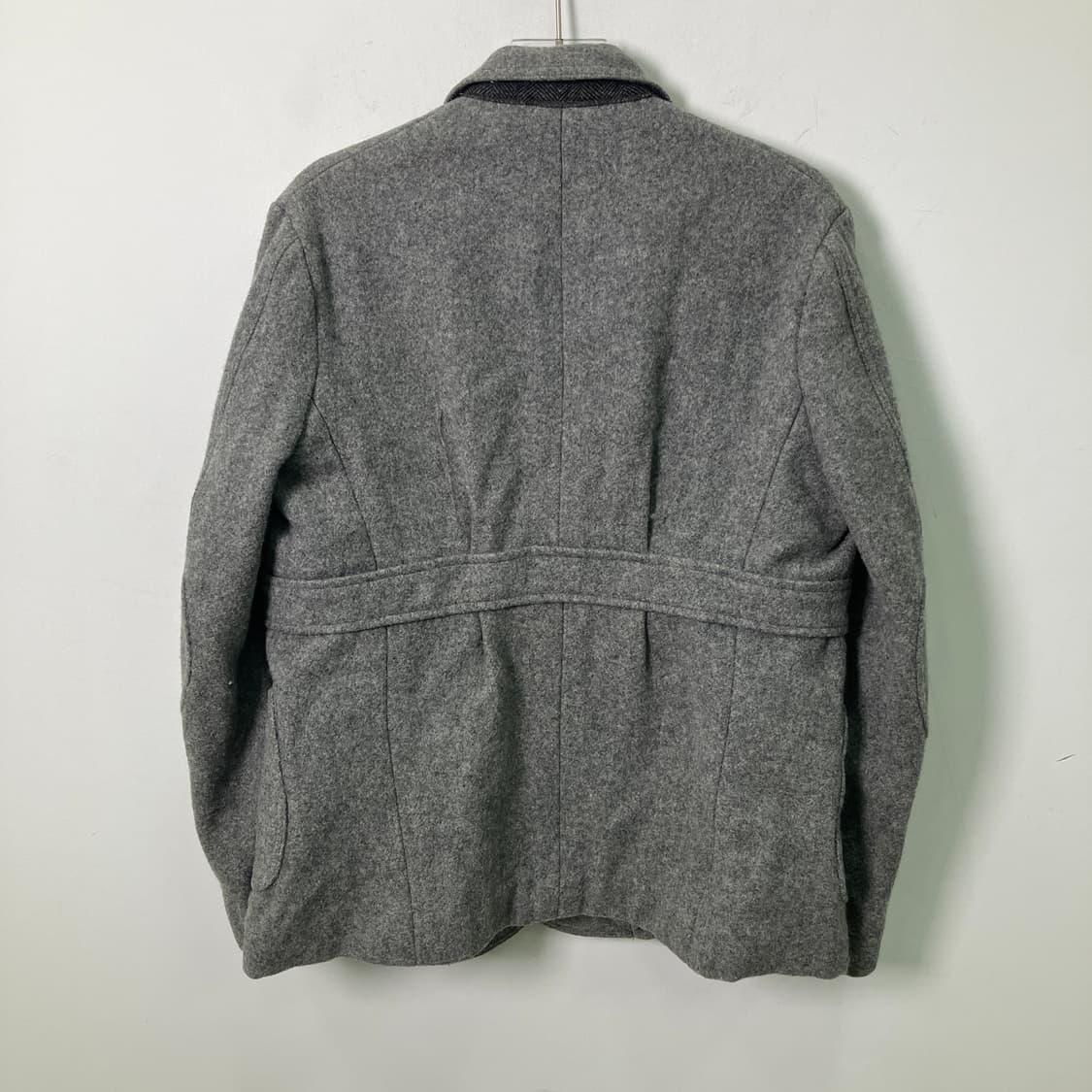 Monitaly 모니탈리 그레이 울 블레이저 자켓 상품이미지2
