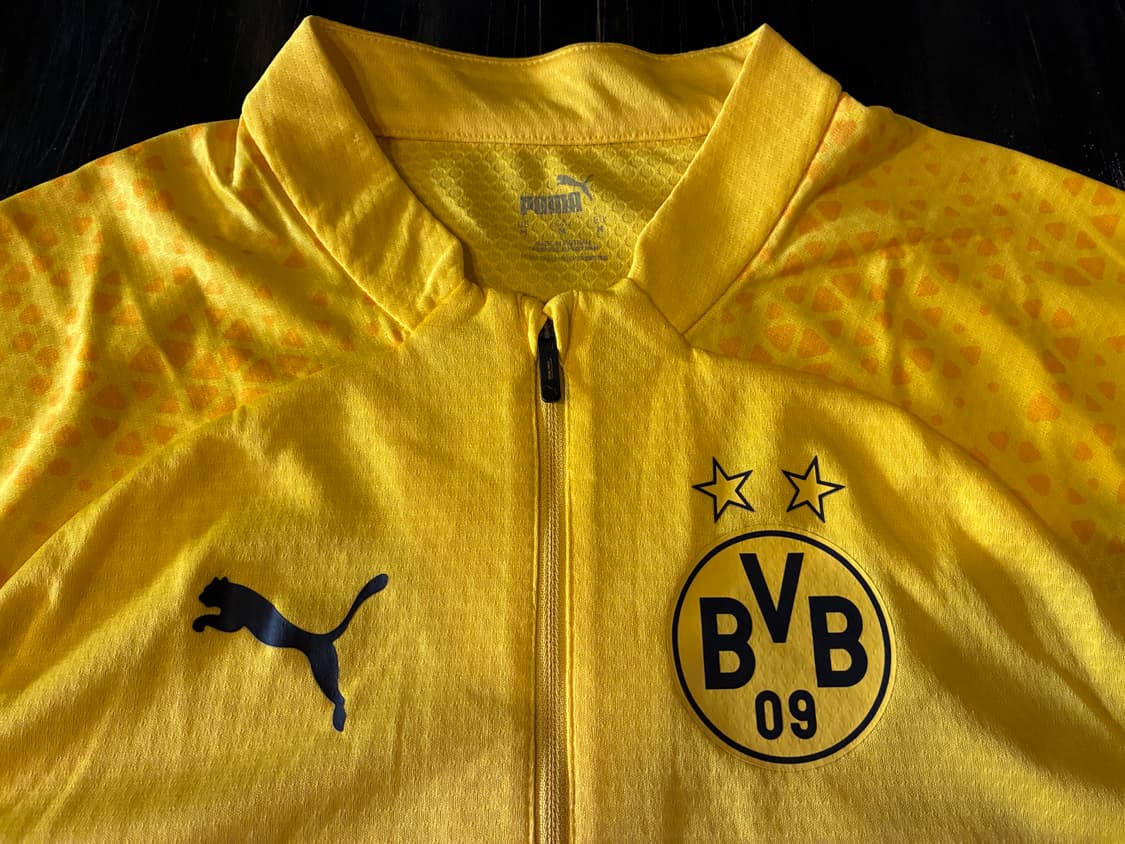 M) 푸마 도르트문트 트레이닝 하프 집업 드릴탑 상품이미지2