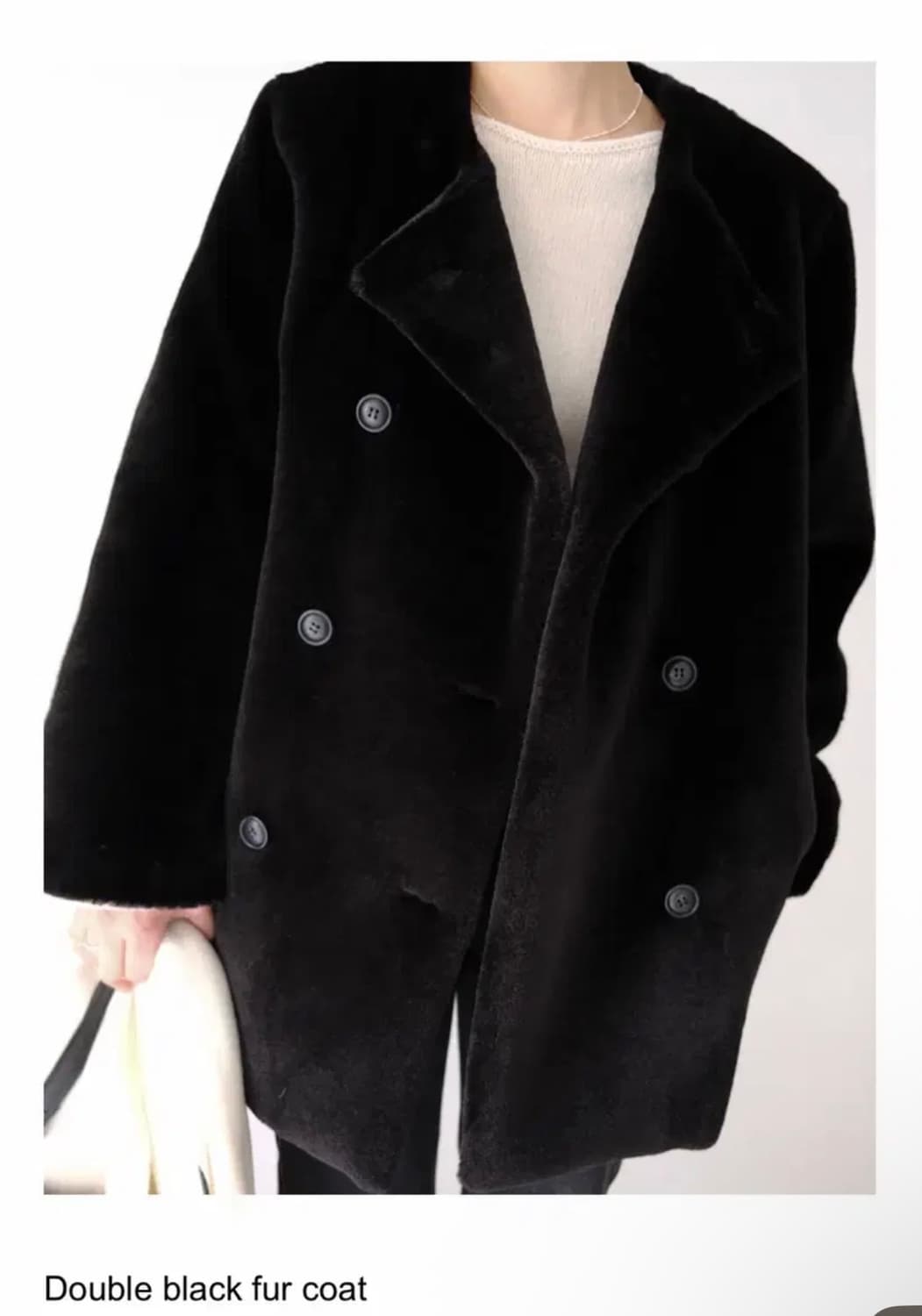 더버터크림 퍼자켓 (정가 204,000원) 상품이미지3