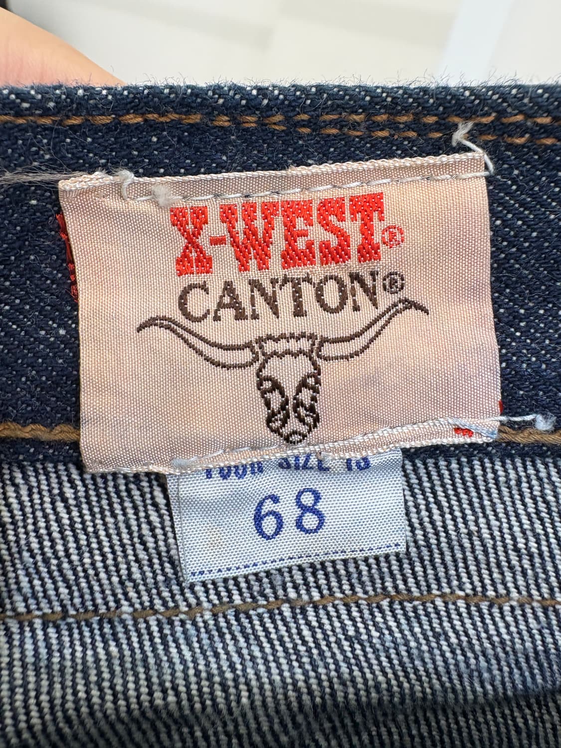 X-WEST 벨바텀데님팬츠 상품이미지7