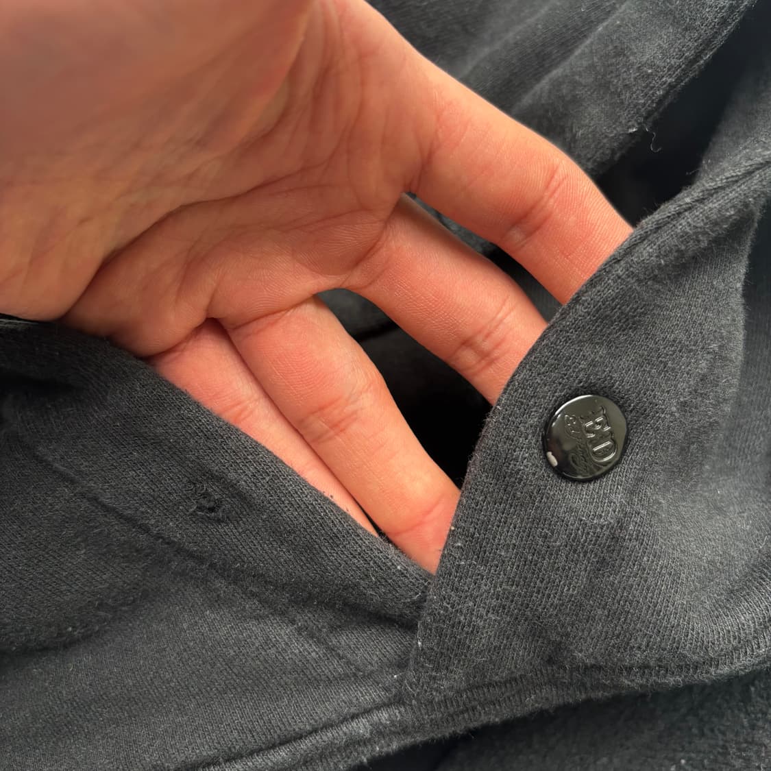 애드하디 y2k 블랙 후드티 S 상품이미지10