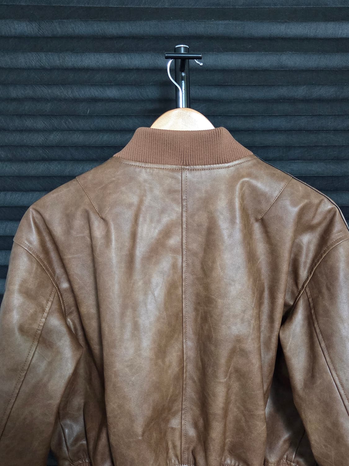 (정품) [아디다스] 크롭 레더 자켓 | 00052 상품이미지7