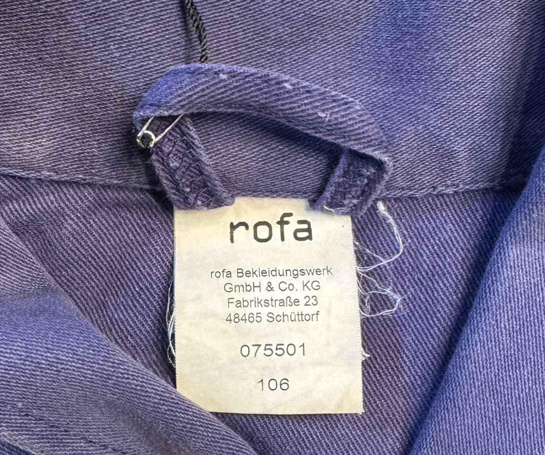 60-90's 빈티지 ROFA 몰스킨 프렌치 워크 자켓 106 (279) 상품이미지4