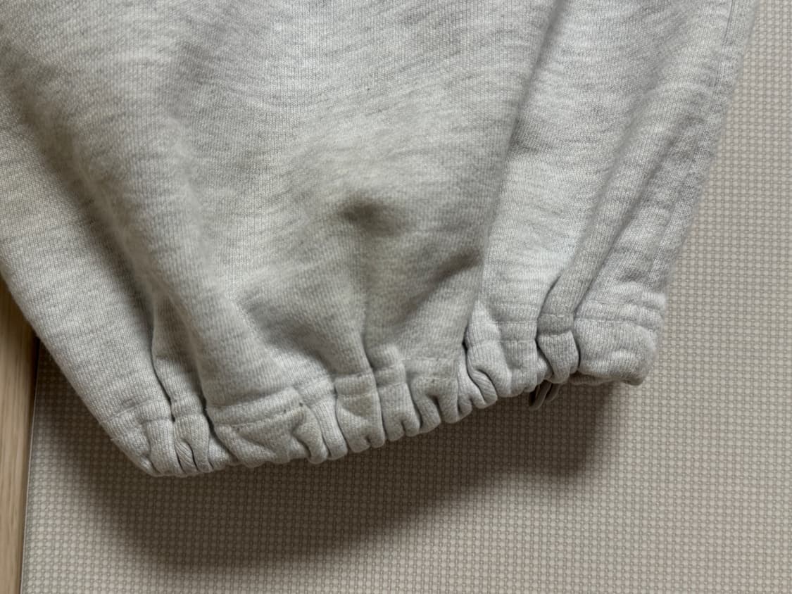 폴리테루 휴먼인덱스 인덱스 스웨트팬츠 002 라이트 멜란지 그레이 상품이미지4