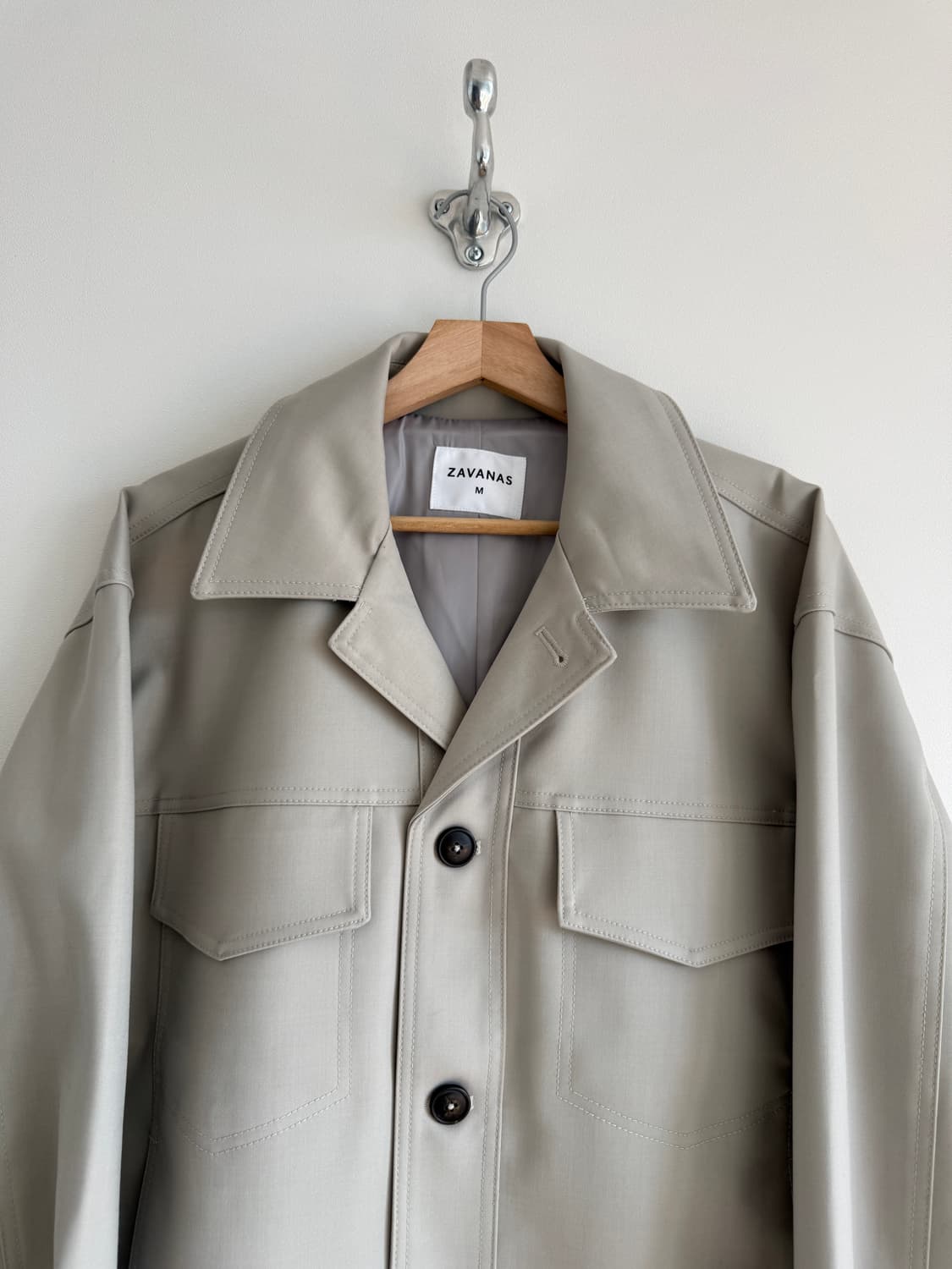 자바나스(ZAVANAS) 울 자켓 상품이미지2