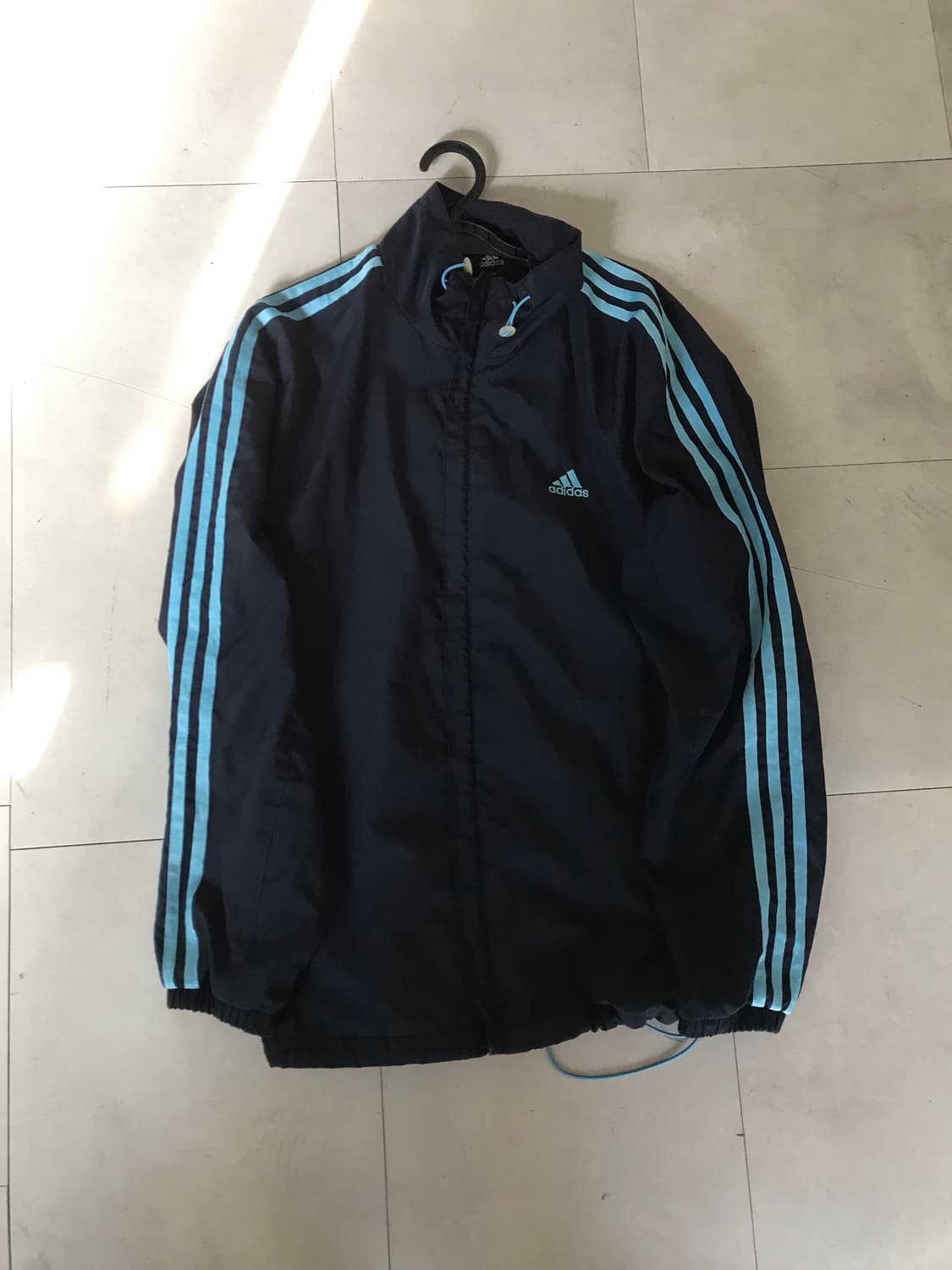 아디다스 네이비 연하늘 바람막이 상품이미지9