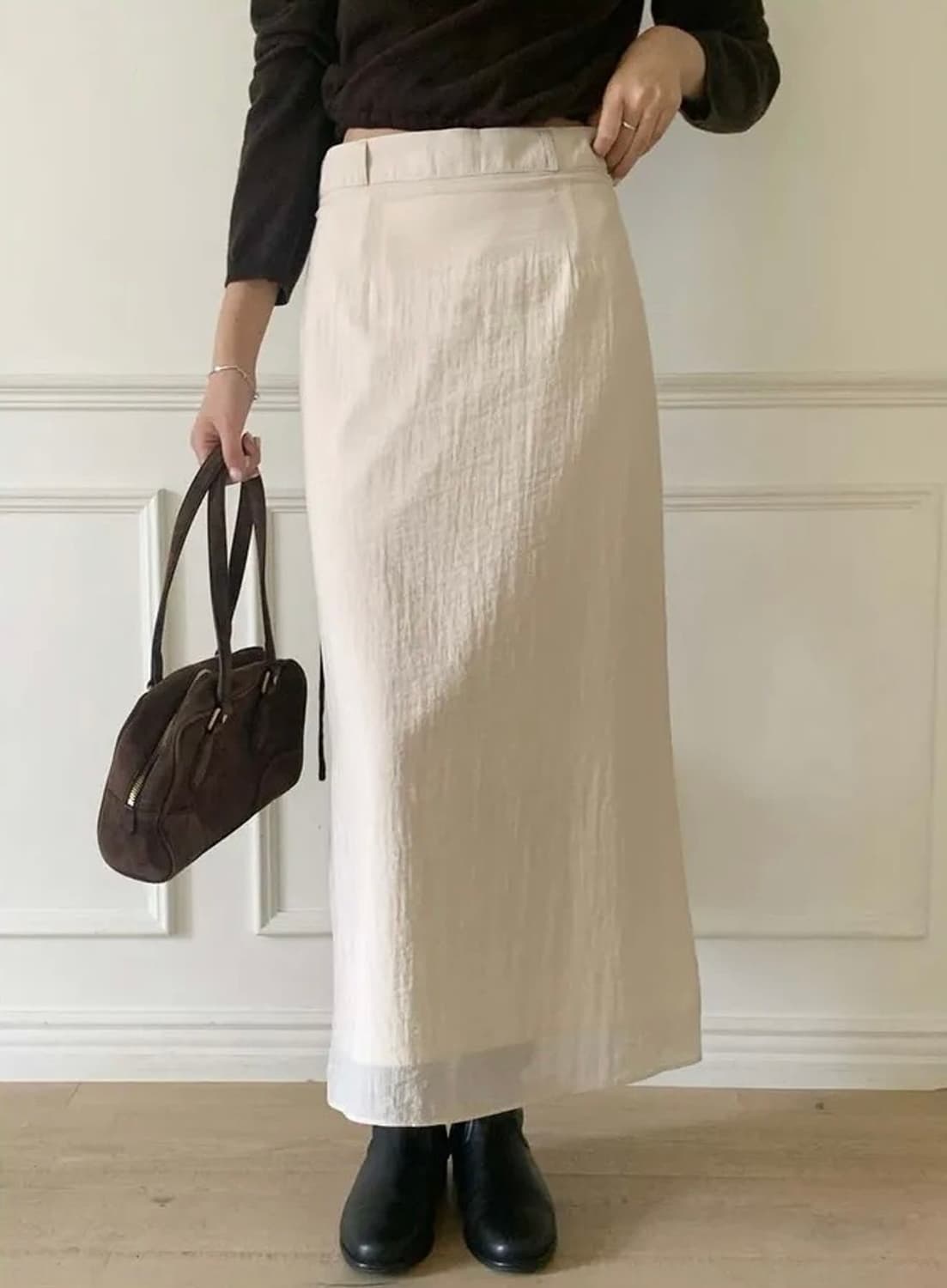 레이어드 롱스커트m 상품이미지1