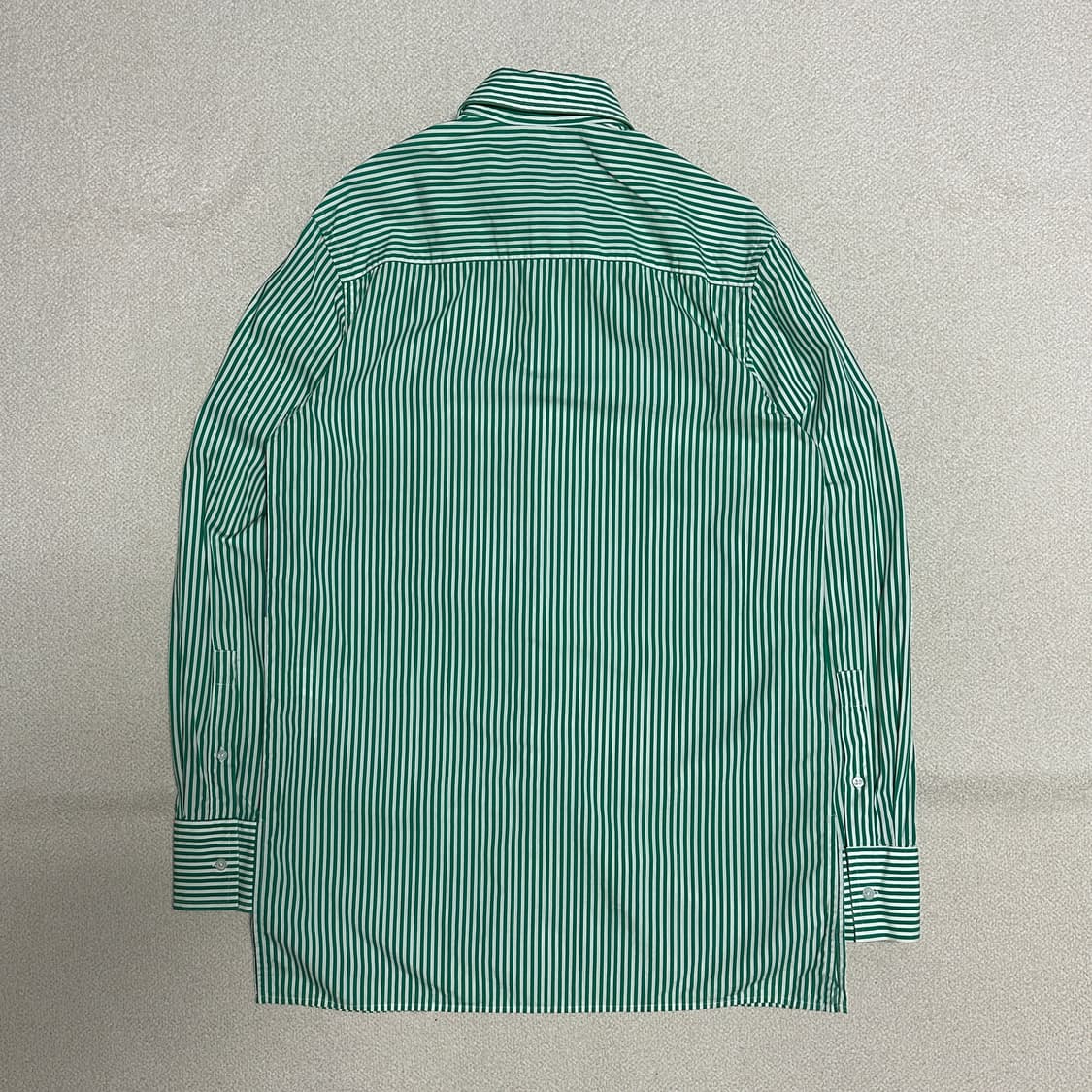 자라 맨 프린팅 스트라이프 셔츠 상품이미지3