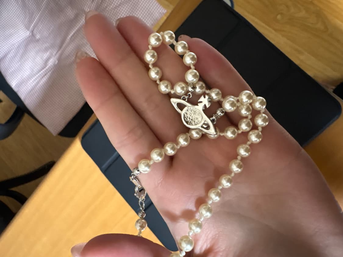 비비안웨스트 진주 목걸이 상품이미지2