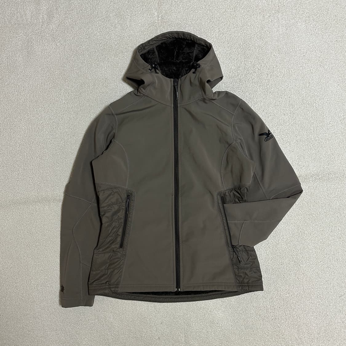 살레와 소프트쉘 후드 플리스 자켓 상품이미지1