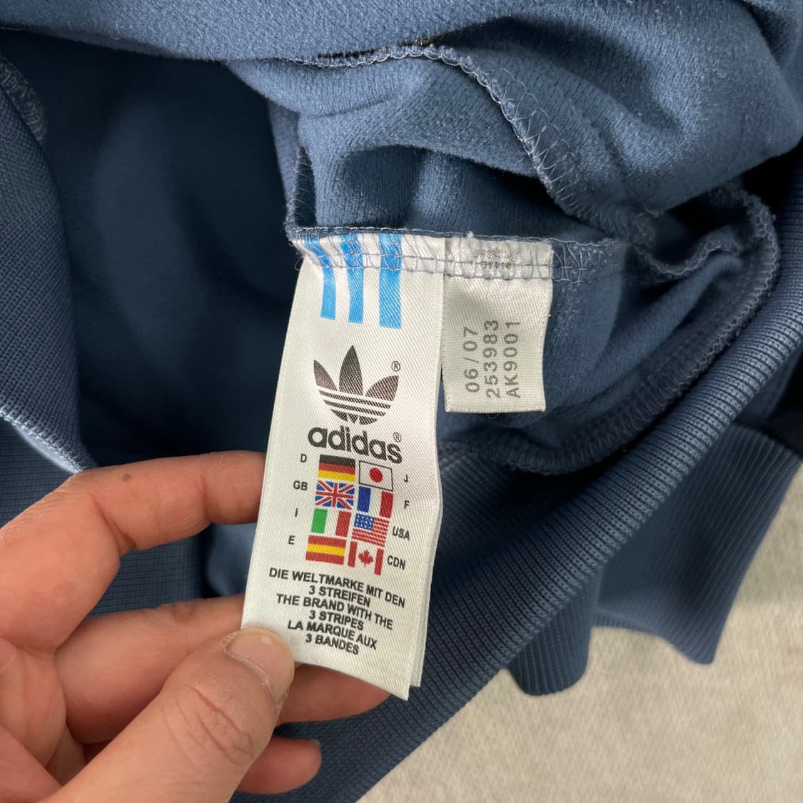 95 아디다스 재팬 잉어 자수 트랙탑 져지 상품이미지6