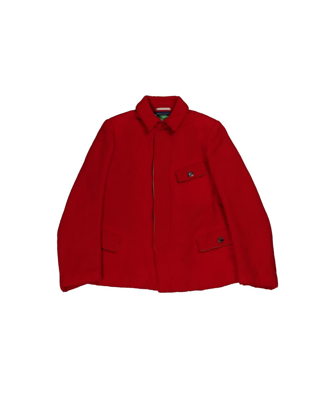 COMME des GARCONS FW96 Red Wool Jacket 상품이미지1