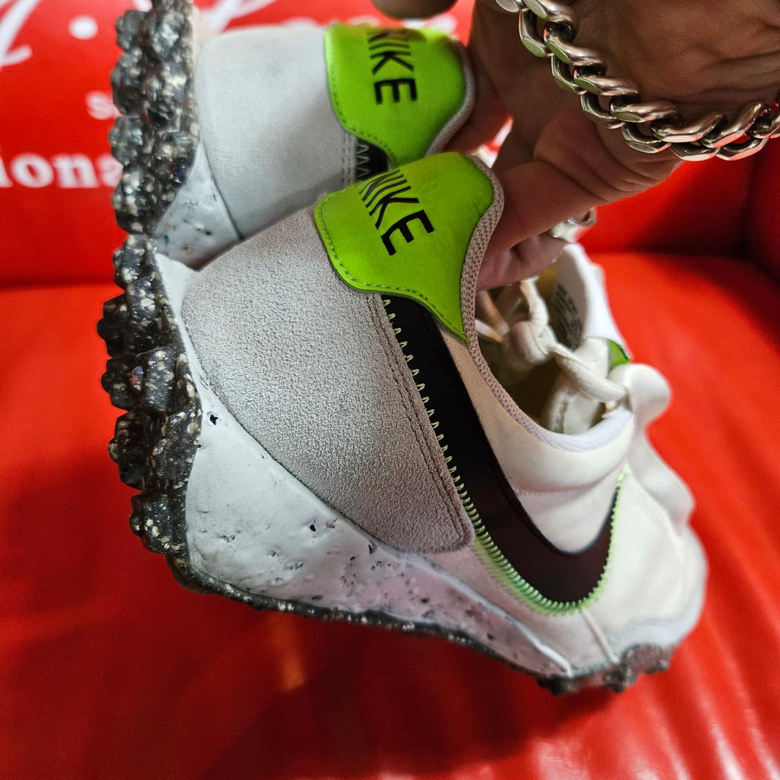 나이키(Nike) 와플레이서 크레이터 페일 스니커즈 265size 상품이미지7