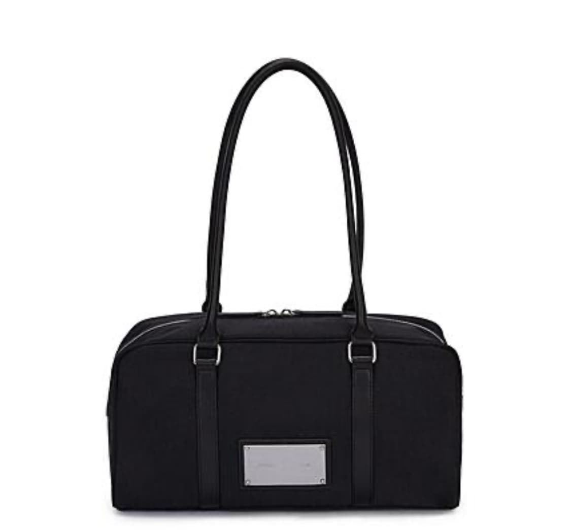 마뗑킴 스포티 토트백 SPORTY TOTE BAG IN BLACK 상품이미지1