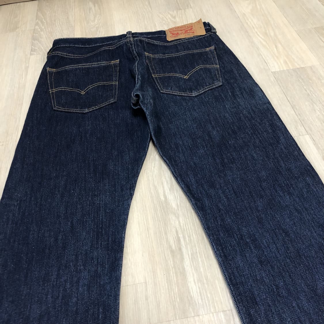 (31) 리바이스 Levi's 501 스트레이트핏 중청 원워시드 데님 상품이미지7