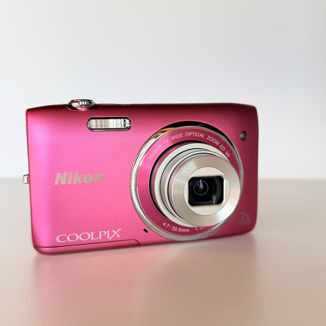 🌸사쿠라픽 미품🌸니콘 쿨픽스 S3500 핑크　빈티지디카 상품이미지4