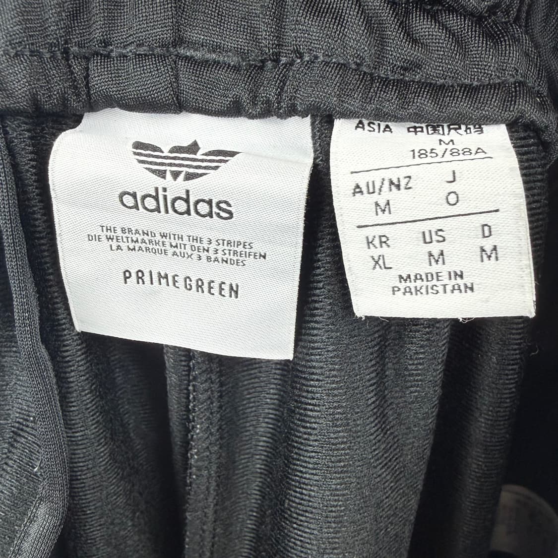 (XL) 아디다스 파이어버드 트랙 팬츠 블랙 상품이미지5