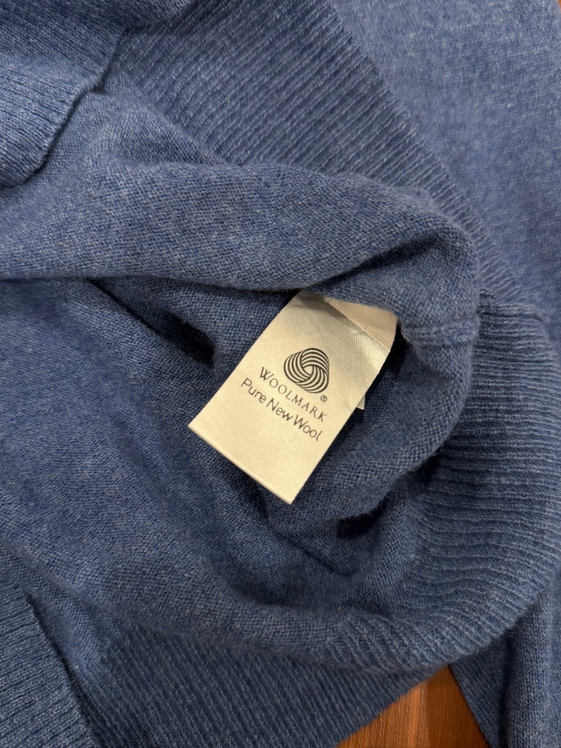 Lacoste 라코스테 하프넥 쿼터 집업 울 니트 상품이미지8