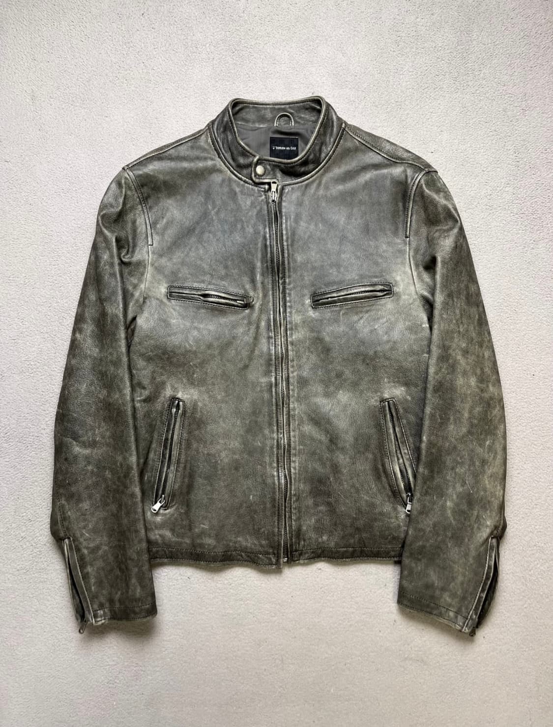 빈티지 가죽자켓 (남성-여성) 상품이미지2