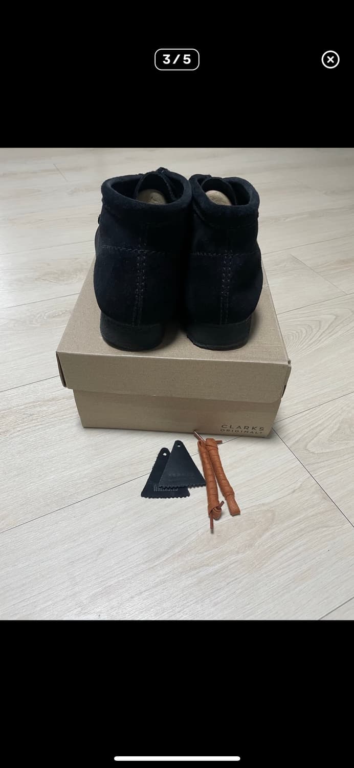 클락스 왈라비 블랙 265 상품이미지3