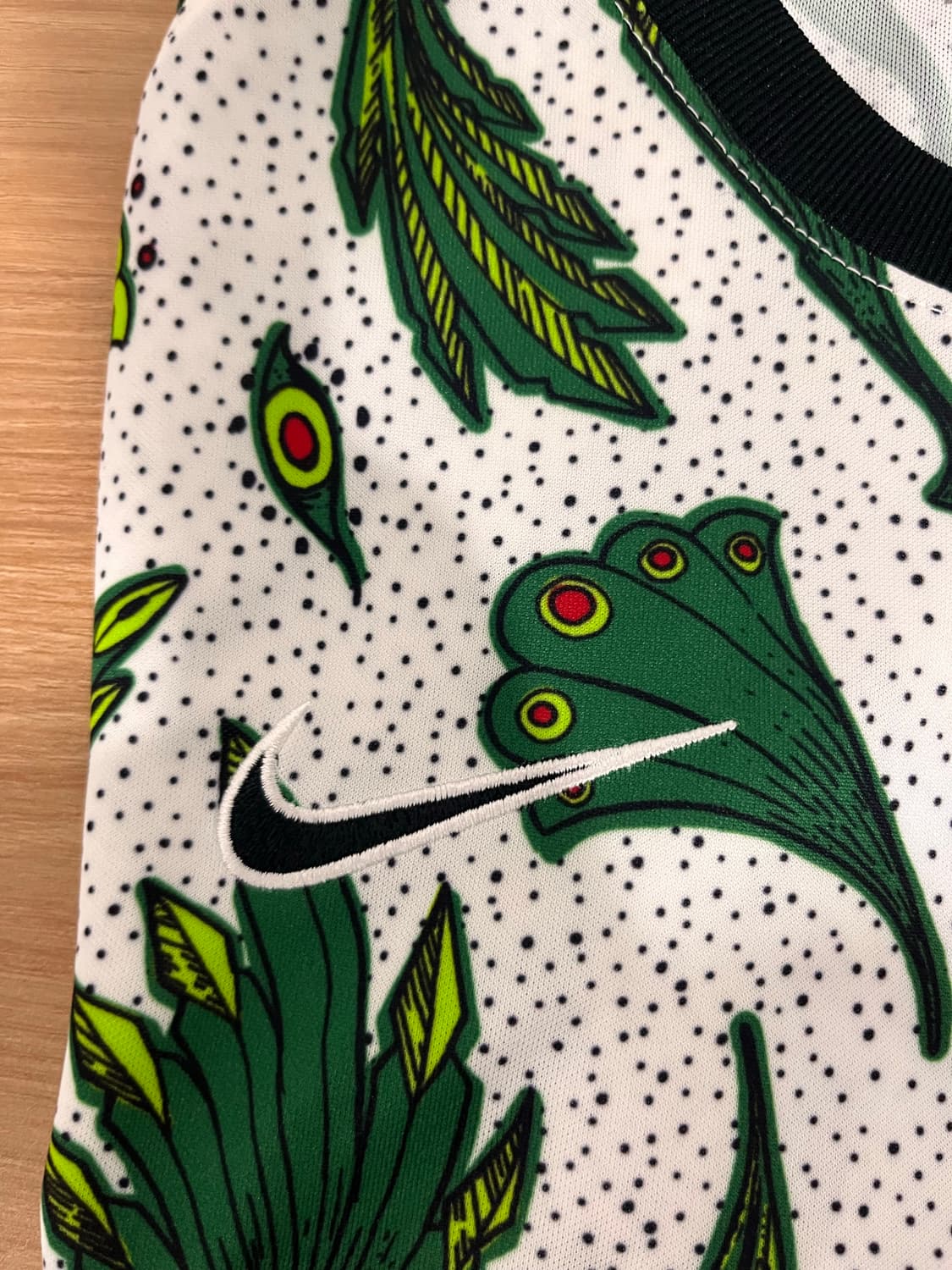 나이키 나이지리아 프리매치 반팔져지 (민트급) 상품이미지8