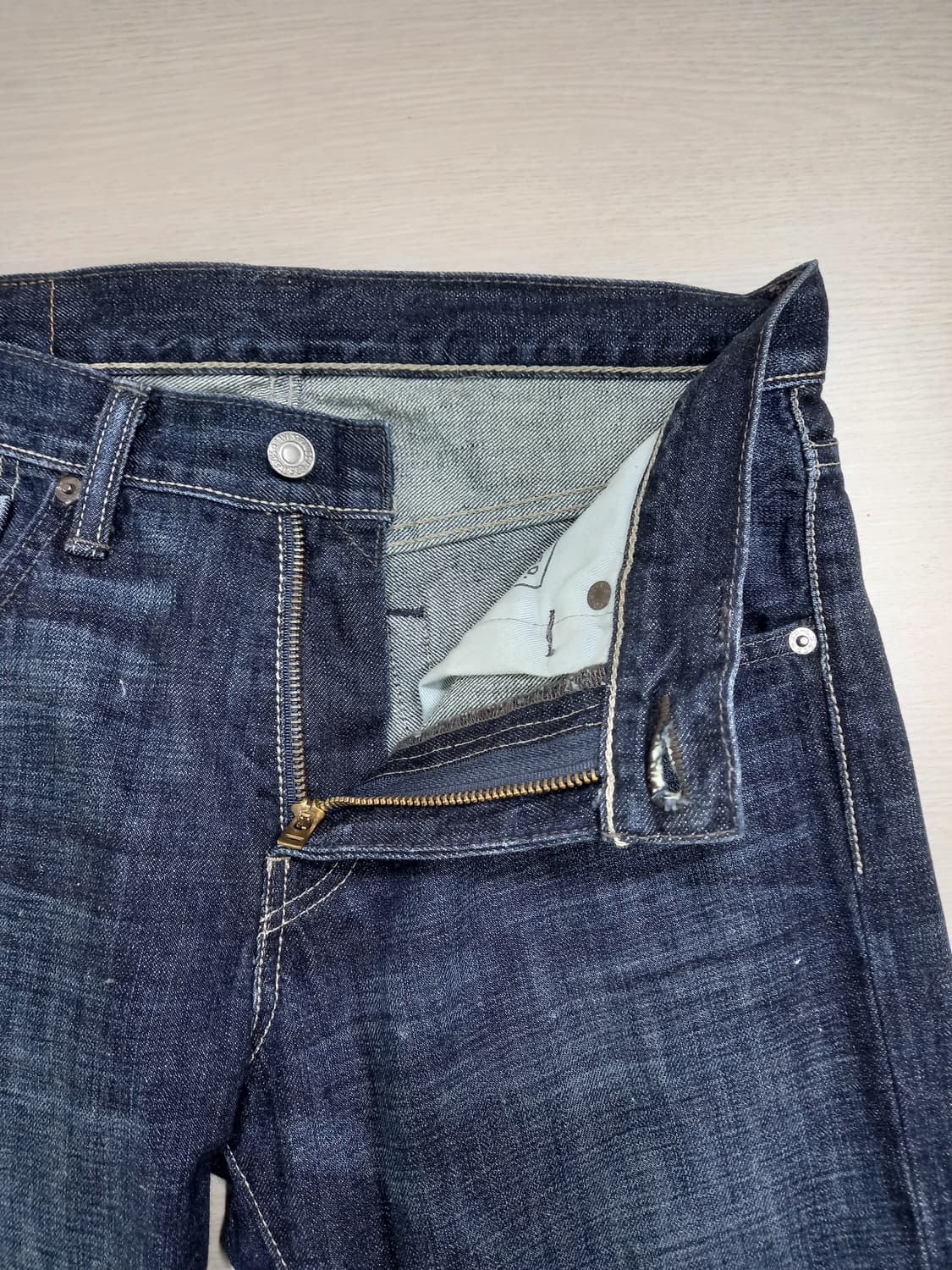 30 리바이스527 Mexico 워싱 약부츠컷 진청 30-135 상품이미지8