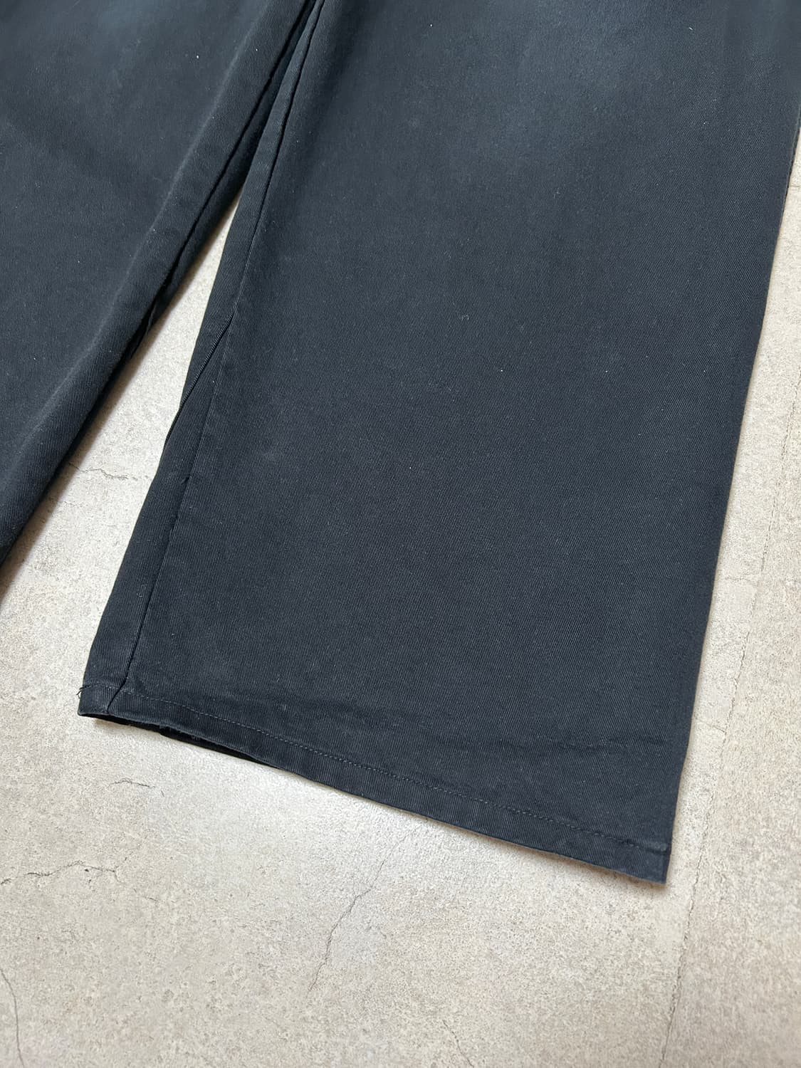 폴리테루 코튼 퍼티그 워시드 블랙 2 상품이미지6