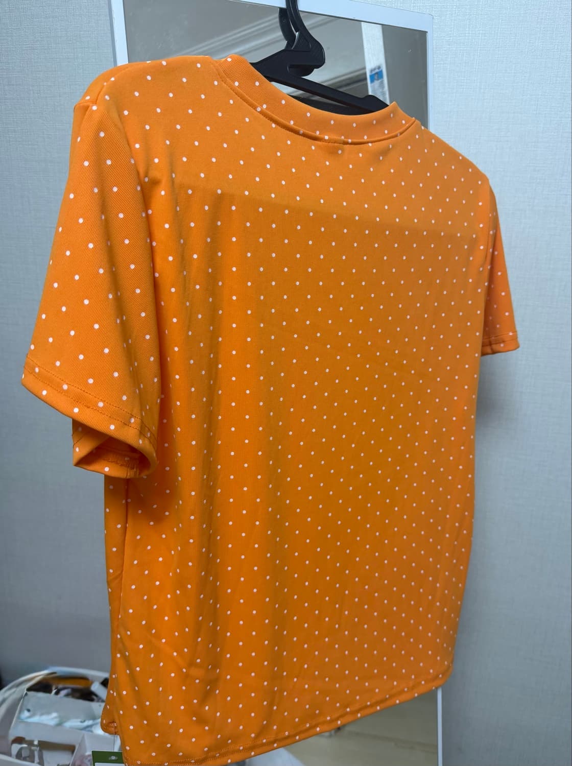 skeleton 도트 반팔 T-shirt vintage 상품이미지2