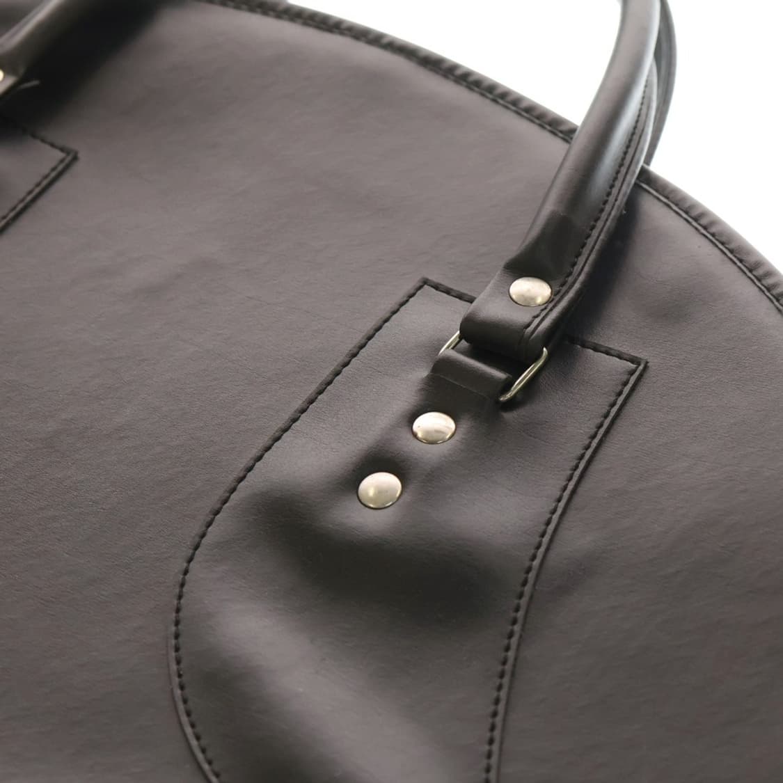 꼼데가르송 레더 라운드 핸드백 상품이미지3