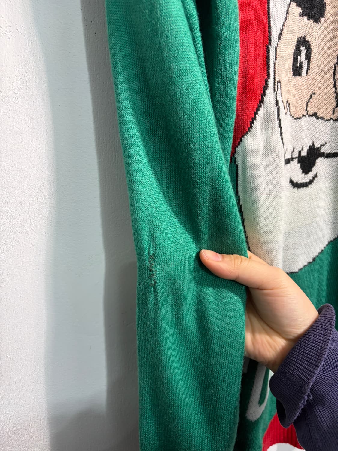 U.S.A. 크리스마스 어글리 니트 L 상품이미지3